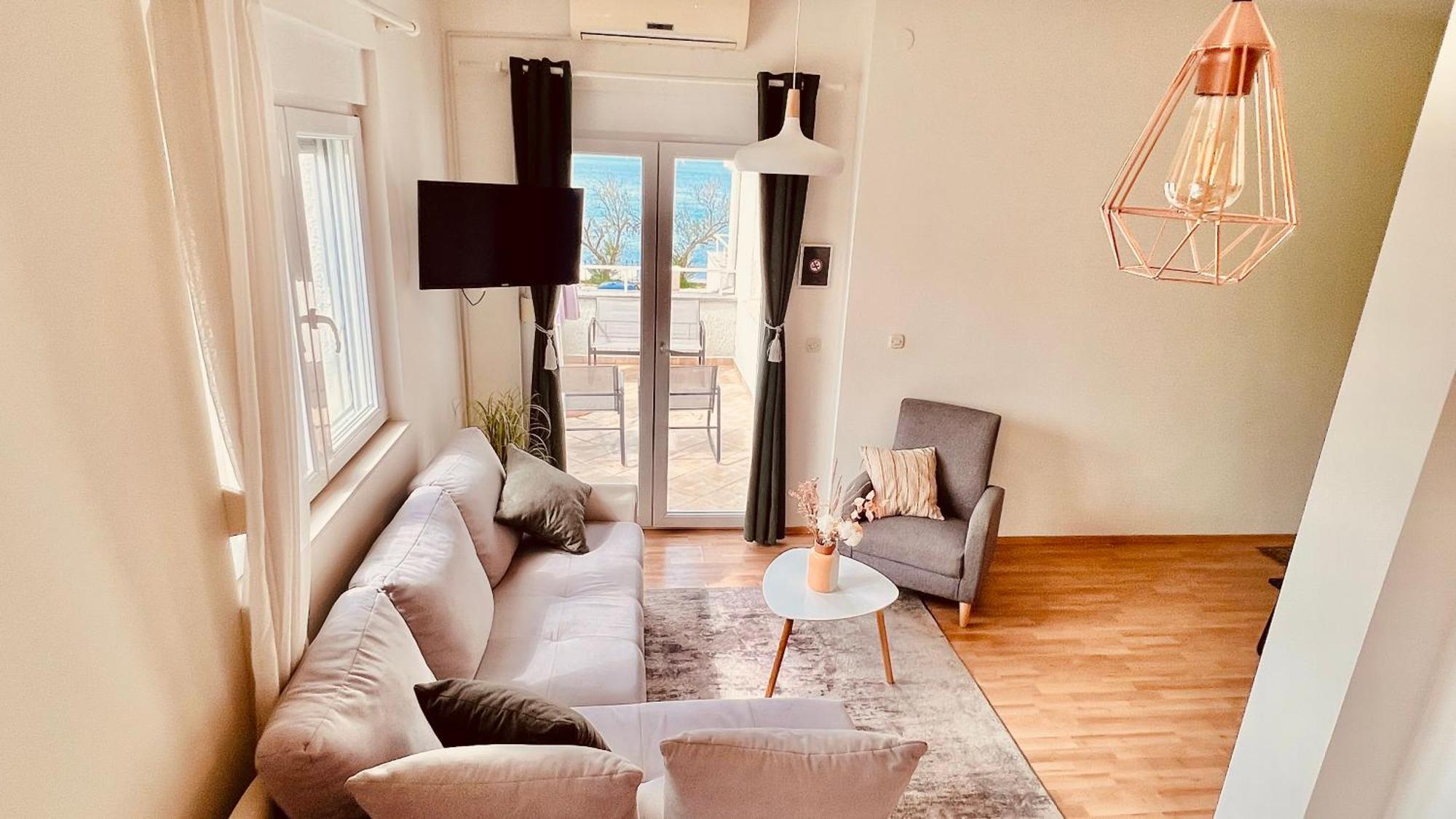 Luxury Beach Apartment W Sunset Sea Views Σίμπενικ Εξωτερικό φωτογραφία